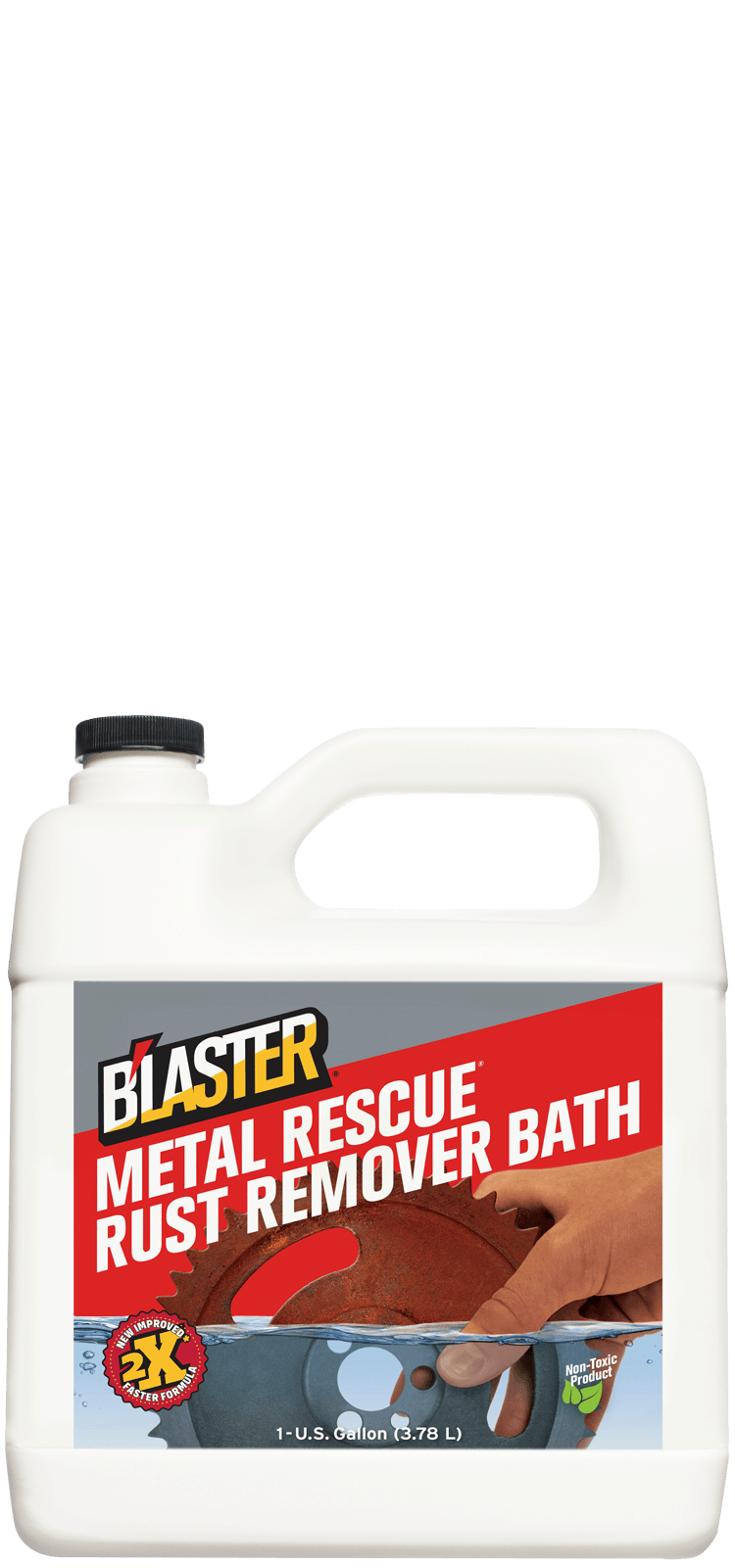 Rust remover for removing rust from steel