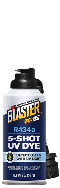 A/C 5-SHOT UV DYE - B'laster Products