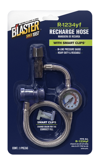 補充　Replenish①　英語 A/C RECHARGE HOSE - B'laster Products